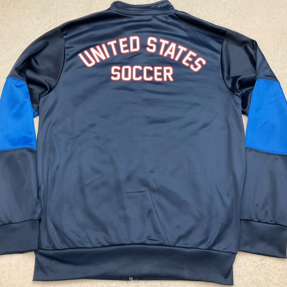 United States Soccer Full Zip Jacket Mens Small